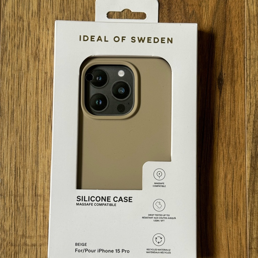 Tan Silicone Case for iPhone 13 Pro